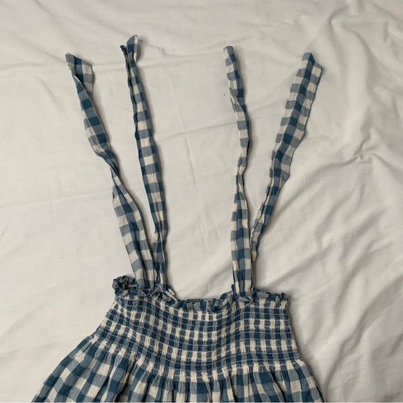 Cecil and Lou Blue and White Gingham Dress Girl’s Size 8 - Picture 6 of 8
